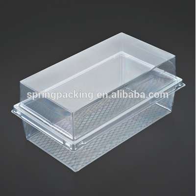 Thermoformed PET plastic food container box plastic food containe